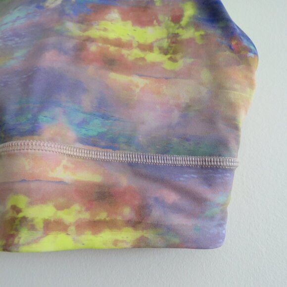 LULULEMON Energy High-Neck Longline Tough Bra Medium Support Altered Nature 4 - Picture 8 of 15